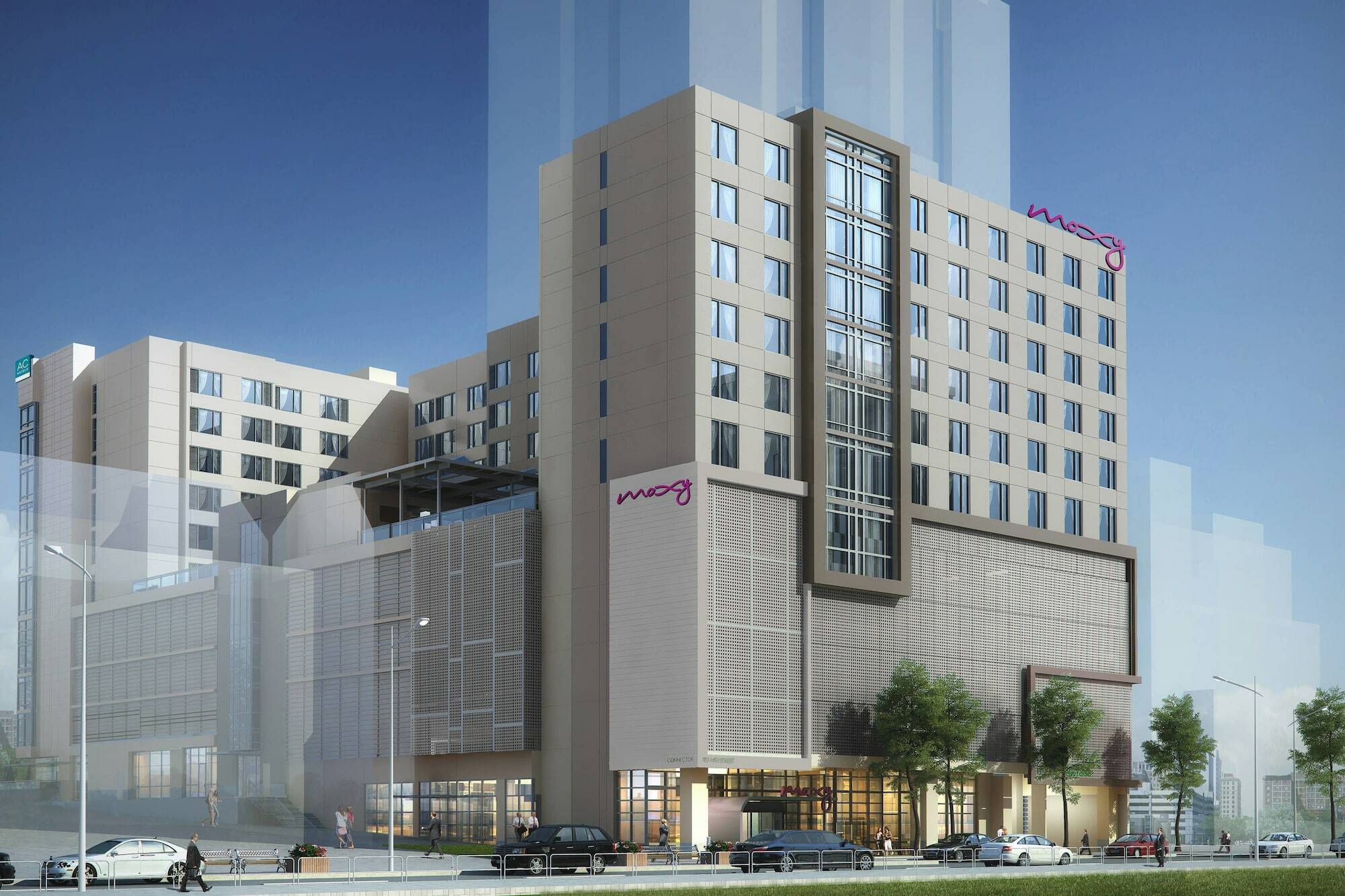 Moxy Atlanta Midtown Hotel Buitenkant foto